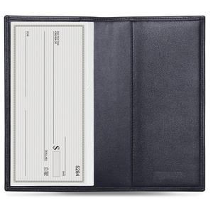 Tarjetero personalizado con bolígrafo, funda de libro de cheques diseñada - Product Image 3