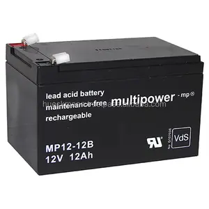 多电源铅酸电池MP12-12B/Faston 6.3毫米