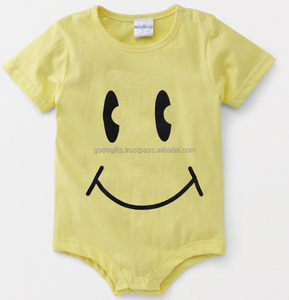 Conception OEM Barboteuse pour bébé en coton biologique imprimé sur mesure Dernier fournisseur d'or indien Tirupur Tissu de bambou Vêtements pour bébé - Product Image 4