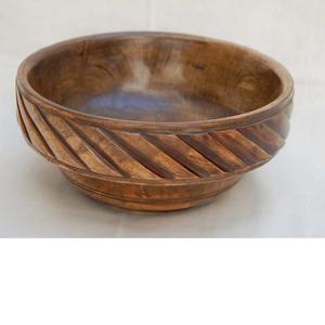 ชามซุปไม้โบราณที่มีการแกะสลักเป็นมิตรต่อสิ่งแวดล้อมสำหรับใช้ในบ้าน - Product Image 1