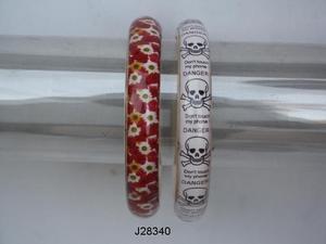 Ensemble de bracelets en laiton et résine, lot de 3 pièces, bijoux artisanaux indiens, disponible en plusieurs couleurs - Product Image 2