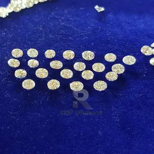 Lab Made Diamond 0.20 To 0.29 Carat Loose VVS Clarity Melee Polished CVD White Oval Shape Diamond
