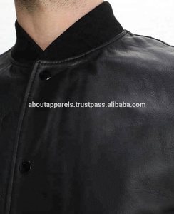 Veste et manteaux de moto pour hommes, en cuir de mouton véritable, de haute qualité, Style européen et américain - Product Image 3