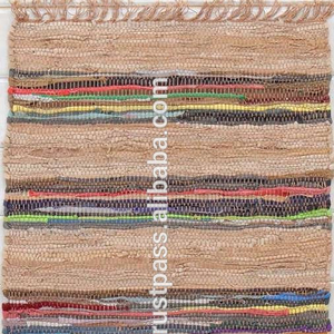 Hand Woven Jennings Leather Stripe <b>Rugs</b> - Product Image 1