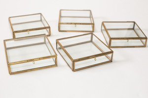 Caja de fotos de vidrio 5x5 para decoración del hogar Decoración de oficina - Product Image 6