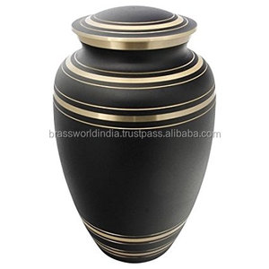 ไพลินสีฟ้าเผาศพ Urn อุปกรณ์งานศพ Brassworld อินเดีย - Product Image 6