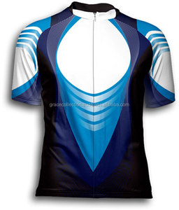 Camisetas de Ciclismo de diseño personalizado, Jersey deportivo de estilo con media cremallera - Product Image 3