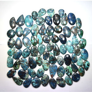 Azurita Premium al por Mayor: Gemas Sueltas Cabujón Únicas de Jaipur, Piedras Preciosas Naturales de Origen Ético - Product Image 1