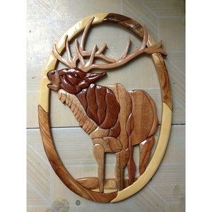 Instarsia murale en bois de 8mm, suspension murale en bois (0084587176063 WS) - Product Image 1