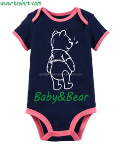 ผ้าฝ้ายคุณภาพสูง Amazon ขายดีที่สุดเด็กน่ารัก Rompers Tri Blend รีไซเคิลโพลีเอสเตอร์ผ้าฝ้ายเด็กวัยหัดเดินชุดนอนเด็กสวมใส่ - Product Image 5