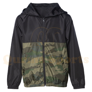 Veste coupe-vent avec Logo imprimé personnalisé pour homme - Product Image 1