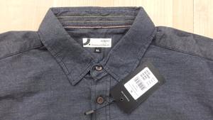 Camisa ajustada de manga larga de algodón 100% para hombre, prendas en stock de Bangladesh para primavera - Product Image 4