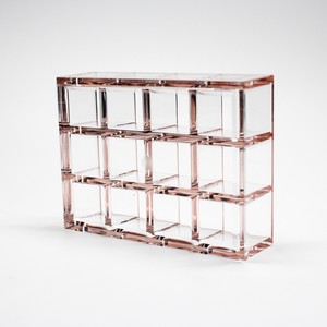กุหลาบทอง12ช่องแหวนอะคริลิคแต่งหน้าออร์แกไนเซอร์ - Product Image 4
