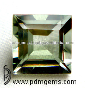 Améthyste verte 100% naturelle Pierre précieuse de guérison en vrac Taille personnalisée acceptée Qualité supérieure Accessoires de bijoux DIY Pierres OEM - Product Image 5