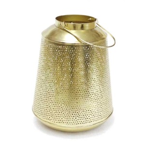 New Decorative Iron Filigree <b>Hurricane</b> Hanging <b>Lantern</b> Candle Holder Durable Home and Outdoor Candle Holder With Unique Design - Product Image 2