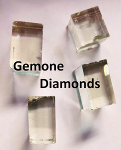 มอสซาไนต์หยาบวัตถุดิบสีขาวราคาไม่แพง - Product Image 2