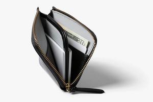 Genuine Leather <b>Zip</b> Around <b>Wallet</b> for Men Compact Coin Purse with Card Slots Private Label <b>Wallet</b> Minimalist Leather EDC <b>Wallet</b> - Product Image 3