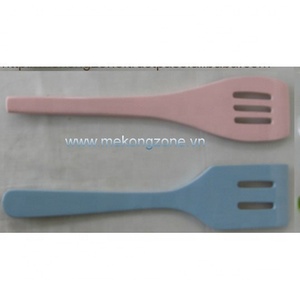 Cuillère en bambou naturel torsadé de haute qualité, écologique et durable, fourchette forgée laquée, artisanale, couleur personnalisable, décoration de fêtes - Product Image 2