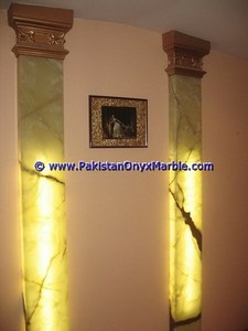 Diseño POPULAR, columna de ónix con iluminación trasera, pilares y pedestales - Product Image 5