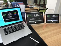 Tablette Android NFC 15,6 pouces avec écran tactile, lumière LED, tablettes de réservation de salle de réunion d'hôtel