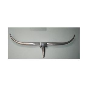 Decoración de Pared de Aluminio con Cabeza de Toro para Decoración de Pared en Pulido Espejo Disponible en Tres Tamaños Esculturas de Pared de Metal - Product Image 6