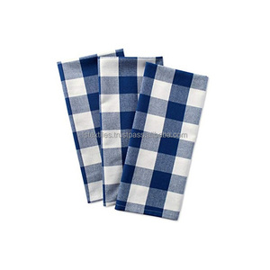 Serviette de cuisine à rayures 100% coton Caractéristique jetable compressée à séchage rapide - Product Image 4