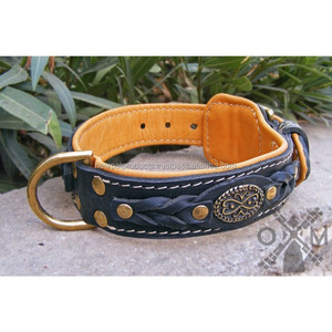 Gaya kualitas Premium dipersonalisasi kerah anjing kotak-kotak tali anjing kulit mewah Harga terbaik dari produsen grosir - Product Image 1