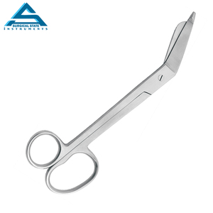 Gunting bedah J2 Stainless Steel kualitas tinggi gunting bedah setengah emas profesional dengan pisau tajam tertutup penuh - Product Image 5