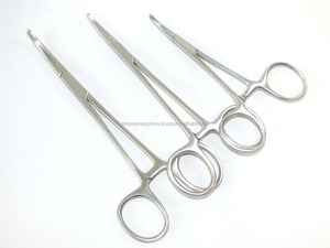 Yüksek dereceli paslanmaz çelik tıbbi oda cerrahi hemostatik diseksiyon sünger kıskaç tutucu - Product Image 4