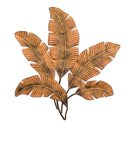 ใบไม้สำหรับตกแต่งผนัง - Product Image 1