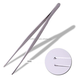 Pinzas de vestir Pinzas Instrumentos dentales quirúrgicos de acero profesional Herramientas médicas - Product Image 1