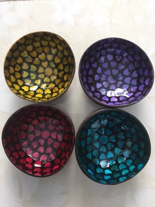 <b>Coconut</b> <b>Bowl</b> with Spoon and Fork / Vietnam Handicraft Gift - Product Image 6