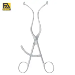 Pelvímetro de Acero Inoxidable DE LEE, Fórceps Obstétricos con Graduación en Centímetros y Pulgadas para Mediciones Internas de la Fáscia Umbilical - Product Image 1