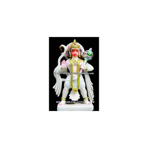 Statue de marbre de Hanuman - Product Image 1