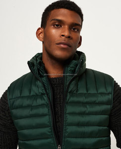 เสื้อแจ็คเก็ตแฟชั่นสไตล์ยุโรปปี 2026 สำหรับฤดูหนาว พับเก็บได้ น้ำหนักเบาพิเศษ เสื้อแจ็คเก็ตดาวน์บุใยสังเคราะห์สำหรับผู้ชาย ขายดี เสื้อกั๊กพัฟเฟอร์บุใยสังเคราะห์แบบสั่งทำพิเศษสำหรับผู้ชาย - Product Image 6