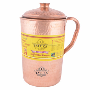 Jarra de cobre puro de alta calidad para agua potable India - Product Image 1