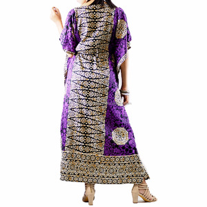 NAPAT Indie Folk impresión capa mangas Vestidos Mujer - Product Image 3