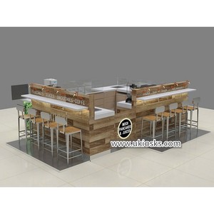 Quiosco de Exhibición de Panqueques Más Popular con Barra de Jugos Frescos, Diseño de Quiosco de Smoothies en Venta - Product Image 5
