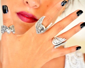 Anillo con símbolo de águila estadounidense, para hombre - Product Image 6