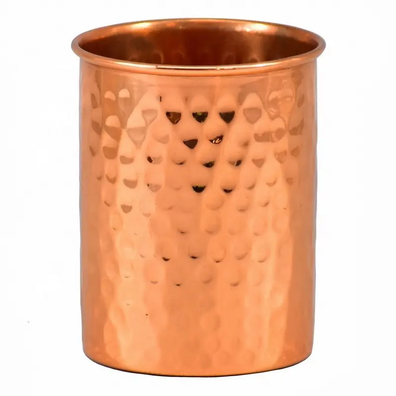Online Best Selling Pure Copper Mint Julep Cup Copper Glass Mint Julep Hand Hammered 17 oz. by Axiom Home Accents