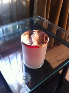 Wholesale Handmade Silk Metal Cylinder Candle Shiny White Gold Lid Colorful Frosted Amber Black <b>Clear</b> Print Christmas - Product Image 5