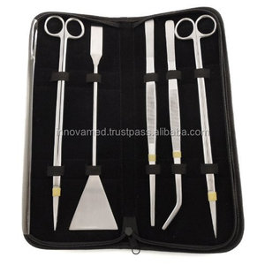 Aquascaping ชุดเครื่องมือ5ชิ้น,ชุดอุปกรณ์สำหรับตู้ปลาอุปกรณ์เสริมสเตนเลสไม่มีสนิมจำนวน50ชิ้นใช้งานได้3วัน - Product Image 4