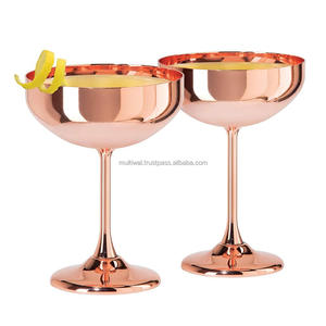 | Stylish <b>Set</b> of 2 Copper Wine Glasses (<b>Set</b> of 2) - Product Image 4