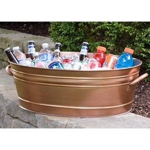 ถังแช่ไวน์ทำจากทองแดงพร้อมถังแช่ไวน์ทำจากทองแดงพร้อมขัดเงา - Product Image 3