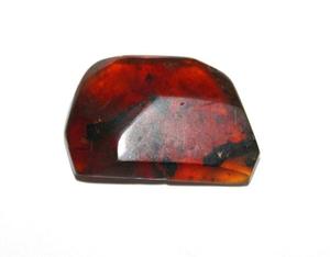 Pedra preciosa âmbar escuro mel forma extravagante pedra preciosa solta 50.80 quilates - Product Image 1