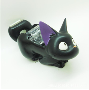 <span class=keywords><strong>Hayao</strong></span> <span class=keywords><strong>Miyazaki</strong></span> Casa de la bruja de gato negro, máquina de corte de cinta de resina negro gato decoración máquina de cinta - Product Image 4