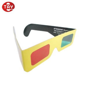 Gafas 3D anaglifo de papel plegable ligero Mejorado IMAX Película Experiencia VR Hardware - Product Image 5