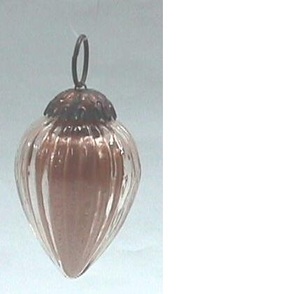 Ornement de fête de décoration suspendue en verre de Noël pour la décoration intérieure - Product Image 1