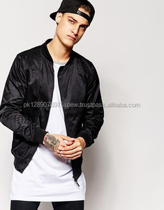 เสื้อแจ็คเก็ตบอมเบอร์แบบเรียบง่ายสำหรับผู้ชาย - Product Image 5