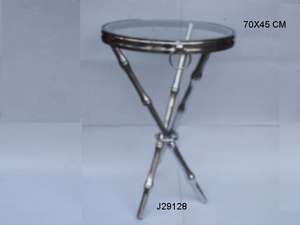 โต๊ะอะลูมิเนียมหล่อคุณภาพสูง ผิวขัดเงาแบบกระจก  มีจำหน่ายทั้งแบบผิวโลหะด้าน สำหรับเฟอร์นิเจอร์ภายในบ้าน - Product Image 6